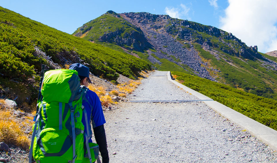 登山口への送迎